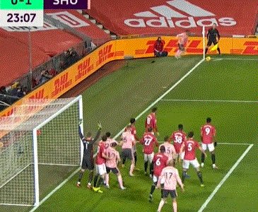 【英超】史上首次领头羊主场负副班长!曼联1比2落败